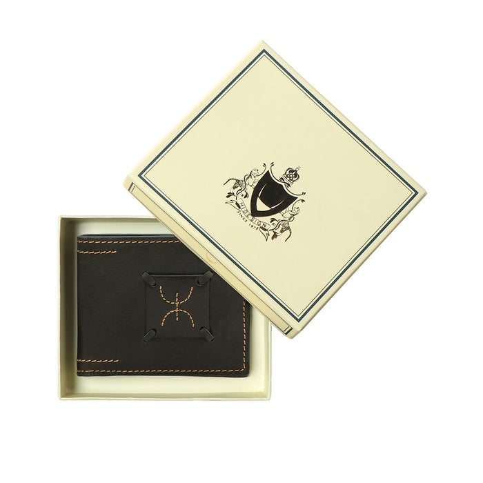 Timbuktoo - W4 Olive Leather Bi-Fold Wallet