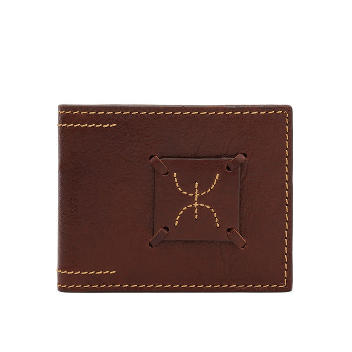 Timbuktoo - W4 Tan Leather Bi-Fold Wallet