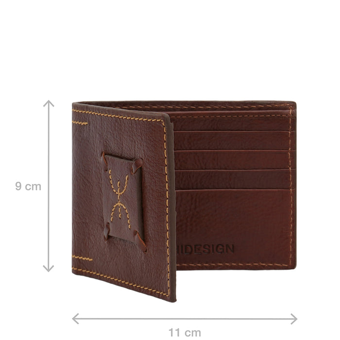 Timbuktoo - W4 Tan Leather Bi-Fold Wallet