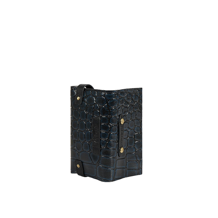 Tina Turner W2 Blue Leather Clutch Wallet