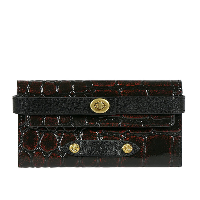 Tina Turner W2 Brown Leather Clutch Wallet