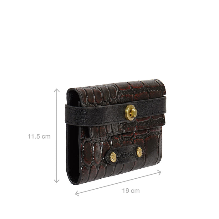 Tina Turner W2 Brown Leather Clutch Wallet
