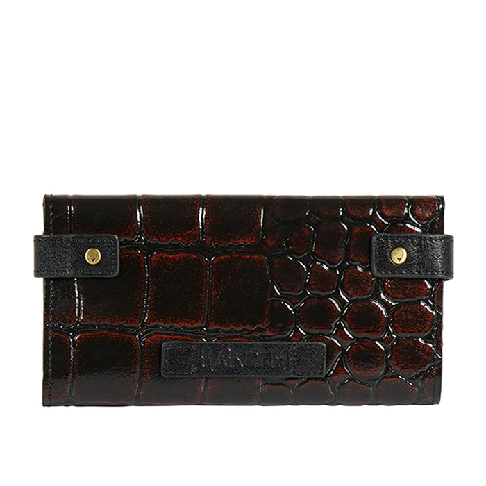 Tina Turner W2 Brown Leather Clutch Wallet