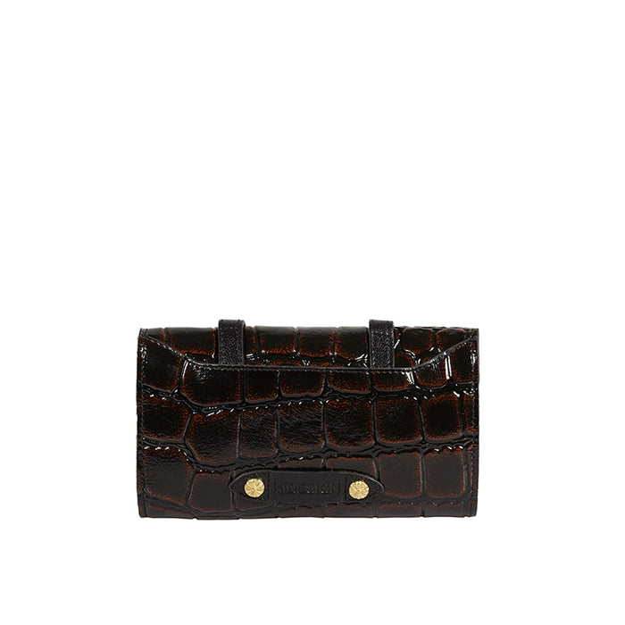 Tina Turner W3 Brown Leather Sling Wallet