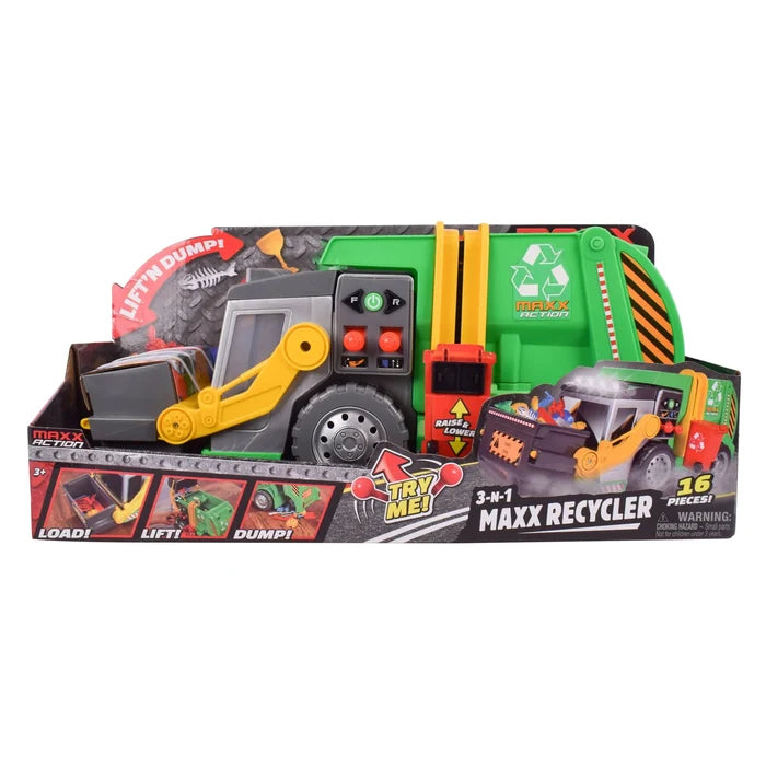 Tomy - Maxx Action Rubbish Truck