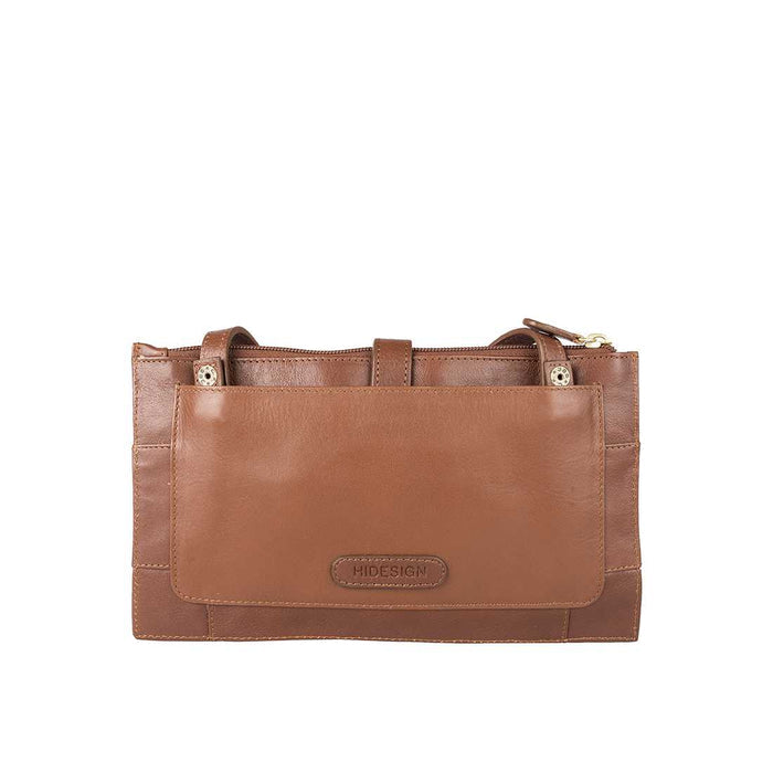 Topaz W4 Tan Leather Sling Wallet