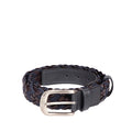 Torino 01 Men's Blue Non Reversible Leather Belt