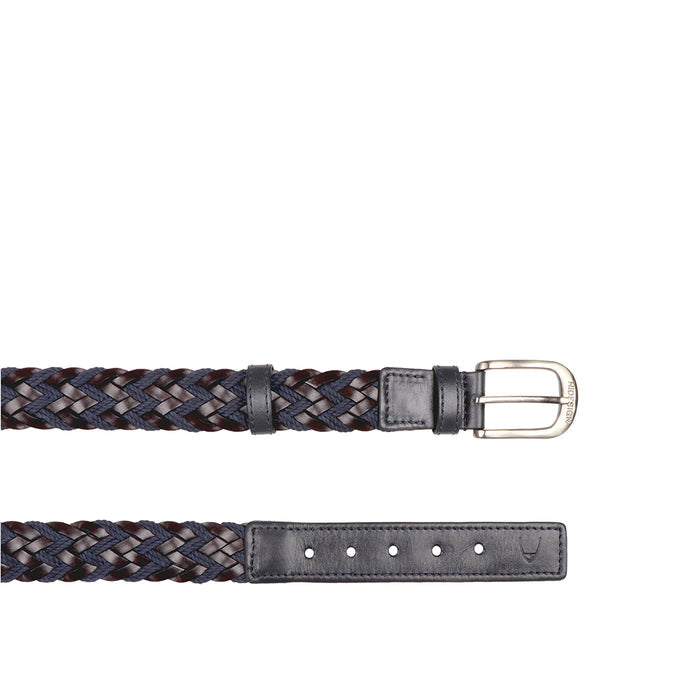 Torino 01 Men's Blue Non Reversible Leather Belt