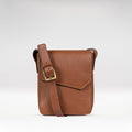 Tower 02 Tan Leather  Crossbody