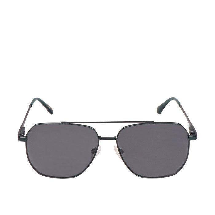 Trinidad Men's Black Aviator Sunglasses