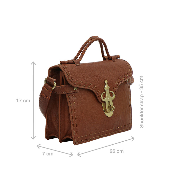 Tuareg - 02 Tan Leather Shoulder Bag