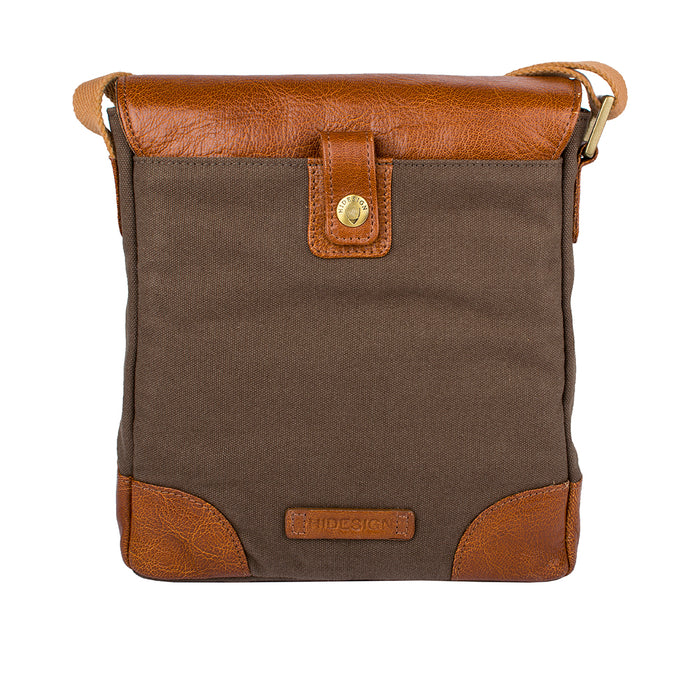 Tuareg 03 Green Canvas Crossbody