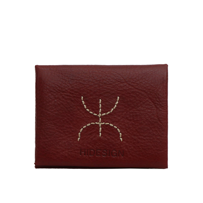 Tuareg W1 Red Leather Bi-Fold Wallet