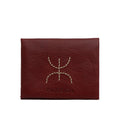 Tuareg W1 Red Leather Bi-Fold Wallet