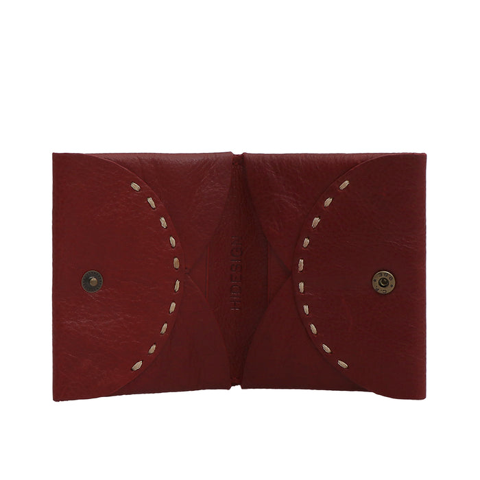 Tuareg W1 Red Leather Bi-Fold Wallet