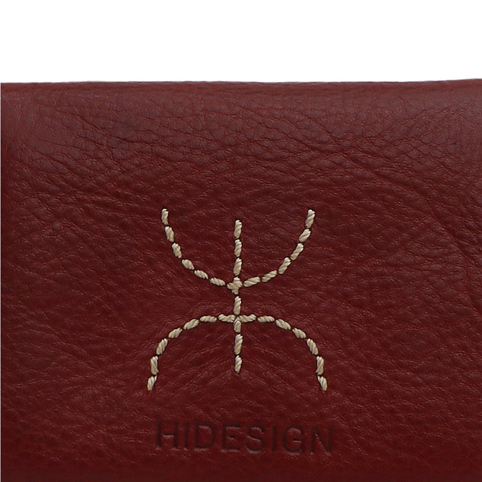 Tuareg W1 Red Leather Bi-Fold Wallet