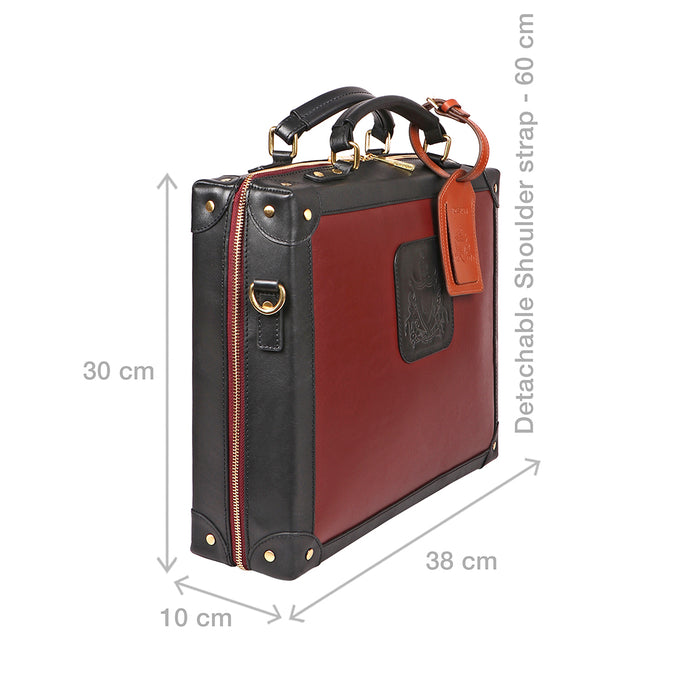 Tulsa 1 L Leather Briefcase