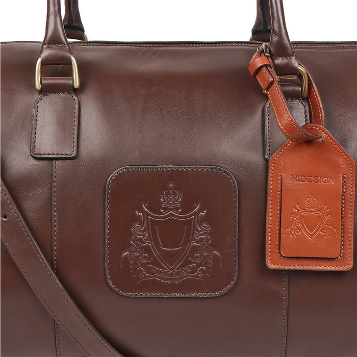 Tulsa 3 Brown Leather  Duffle Bag