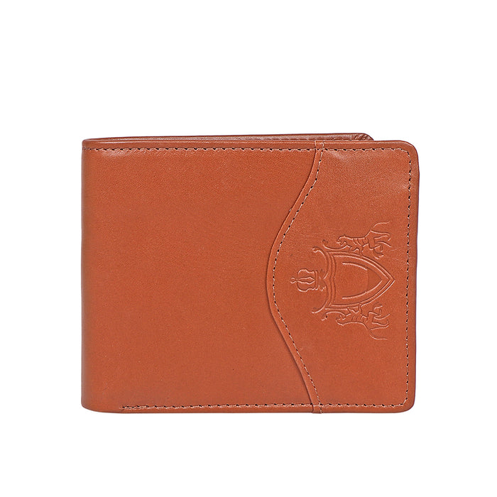 Tulsa  W4 Tan Leather Bi-Fold Wallet