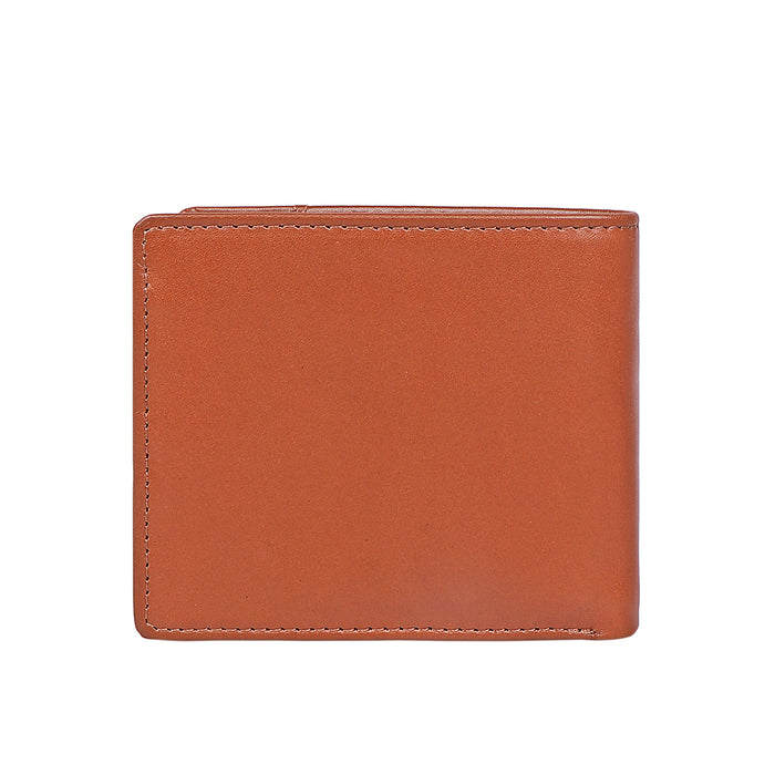 Tulsa  W4 Tan Leather Bi-Fold Wallet