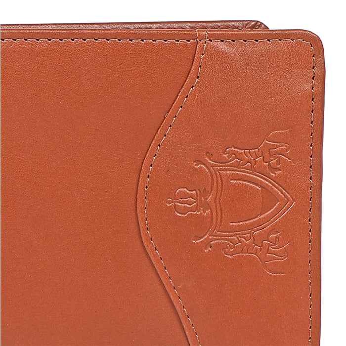 Tulsa  W4 Tan Leather Bi-Fold Wallet