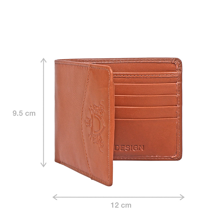 Tulsa  W4 Tan Leather Bi-Fold Wallet