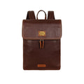 Tupac 02 Tan Leather  Backpack
