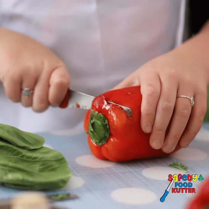 Twin Pack - Safety Food Kutter and Safety Food Peeler - Red