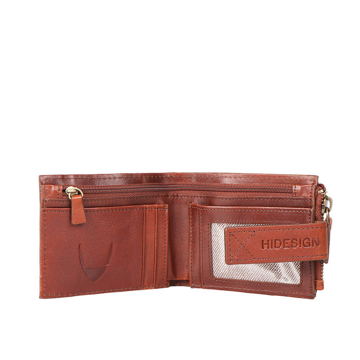 Uncle Ho W1 Tan Leather Bi-Fold Wallet