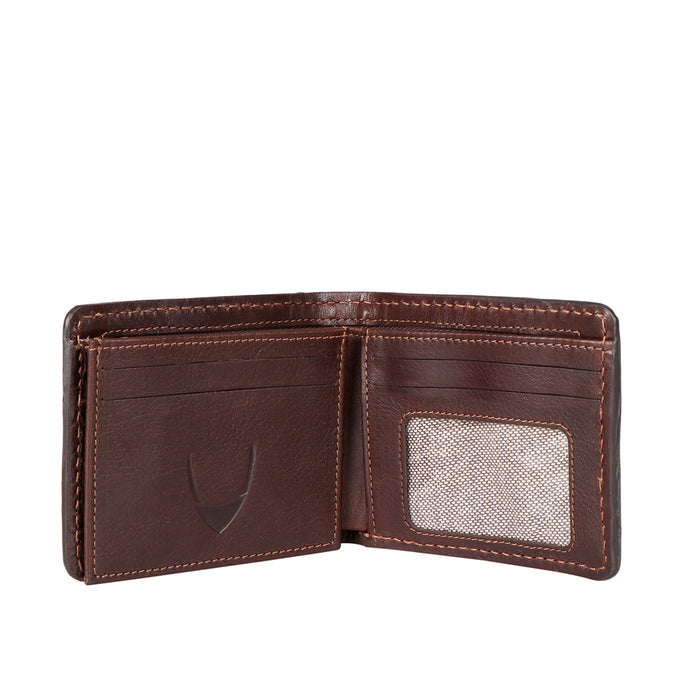 Uncle Ho W2 Brown Leather Bi-Fold Wallet