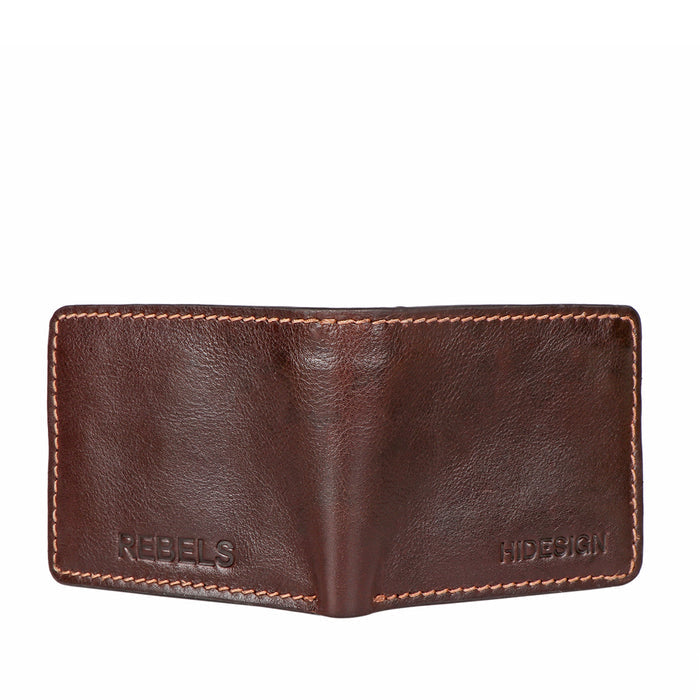 Uncle Ho W2 Brown Leather Bi-Fold Wallet