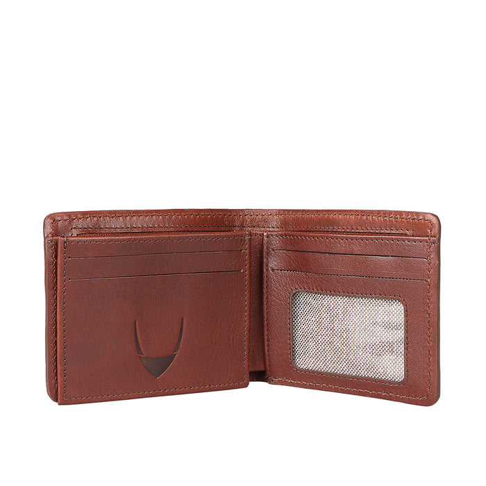 Uncle Ho W2 Tan Leather Bi-Fold Wallet