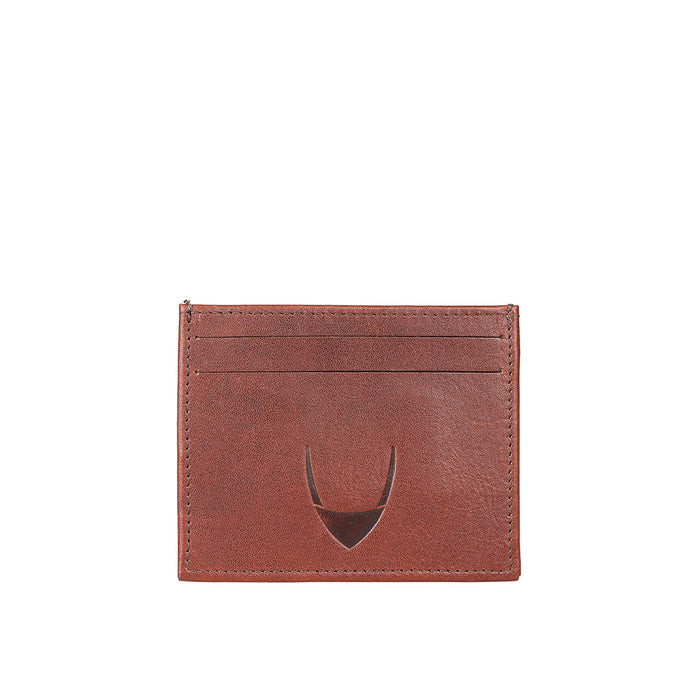 Uncle Ho W2 Tan Leather Bi-Fold Wallet