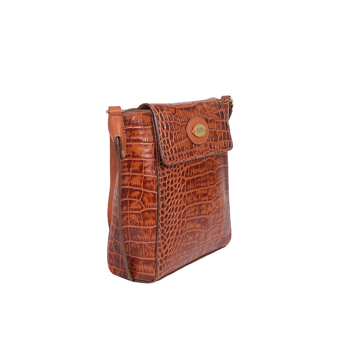 Valencia 02 Tan Leather Sling Bag
