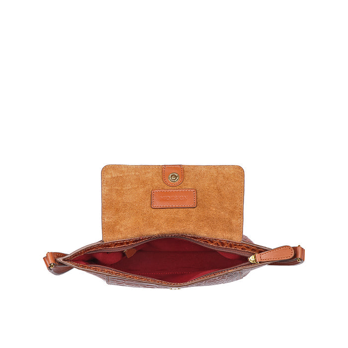 Valencia 02 Tan Leather Sling Bag