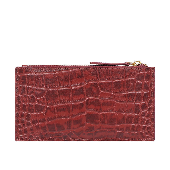 Valencia W4 Marsala Leather Bi-Fold Wallet