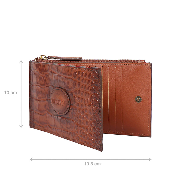Valencia W4 Tan Leather Bi-Fold Wallet