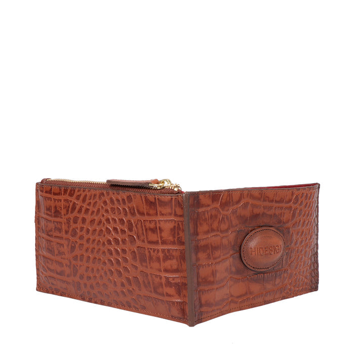 Valencia W4 Tan Leather Bi-Fold Wallet