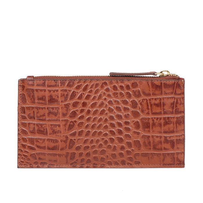 Valencia W4 Tan Leather Bi-Fold Wallet