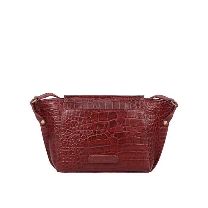 Valenica 01 Marsala Leather Sling Bag