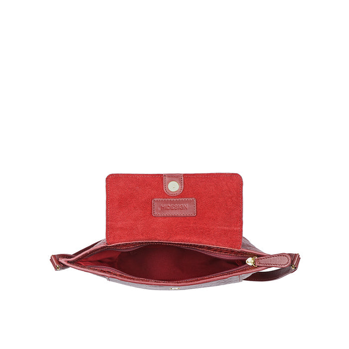 Valenica 01 Marsala Leather Sling Bag