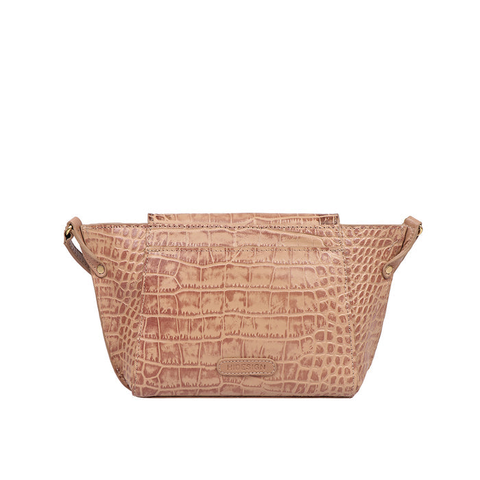 Valenica 01 Nude Leather Sling Bag