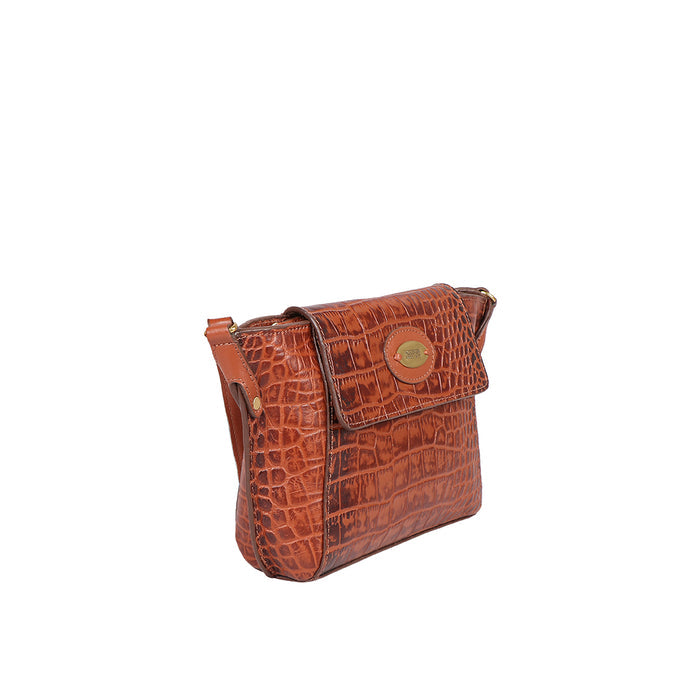 Valenica 01 Tan Leather Sling Bag