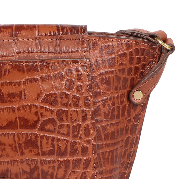 Valenica 01 Tan Leather Sling Bag