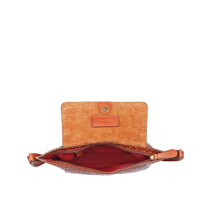 Valenica 01 Tan Leather Sling Bag