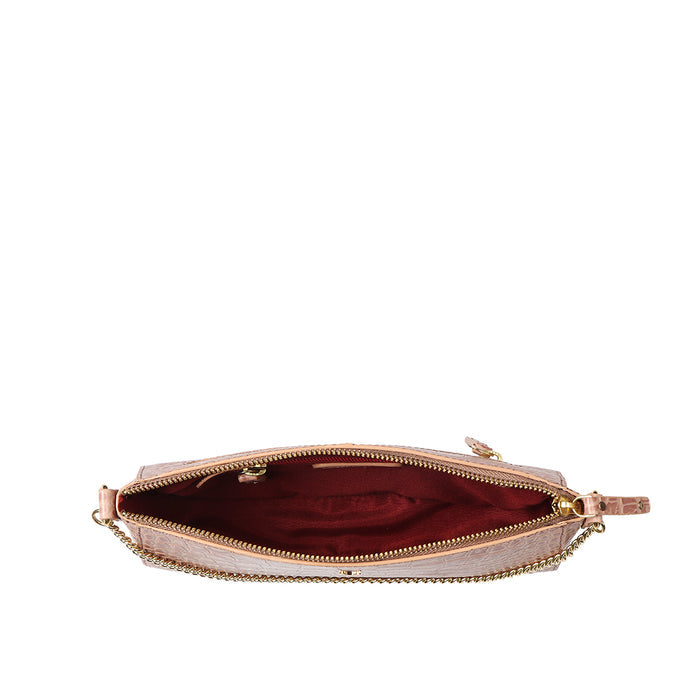 Valerie 02 Pink Leather Bucket Bag