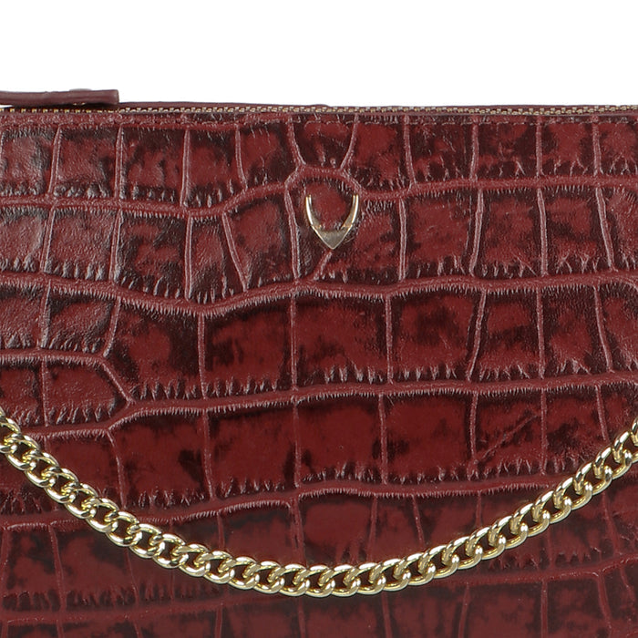 Valerie 02 Red Leather Bucket Bag