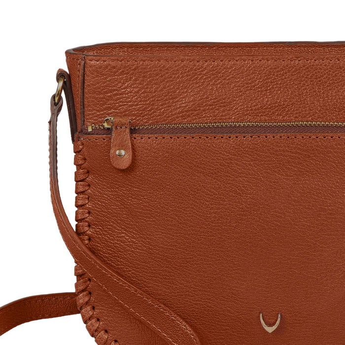 Valonia 03 Tan Leather Sling Bag