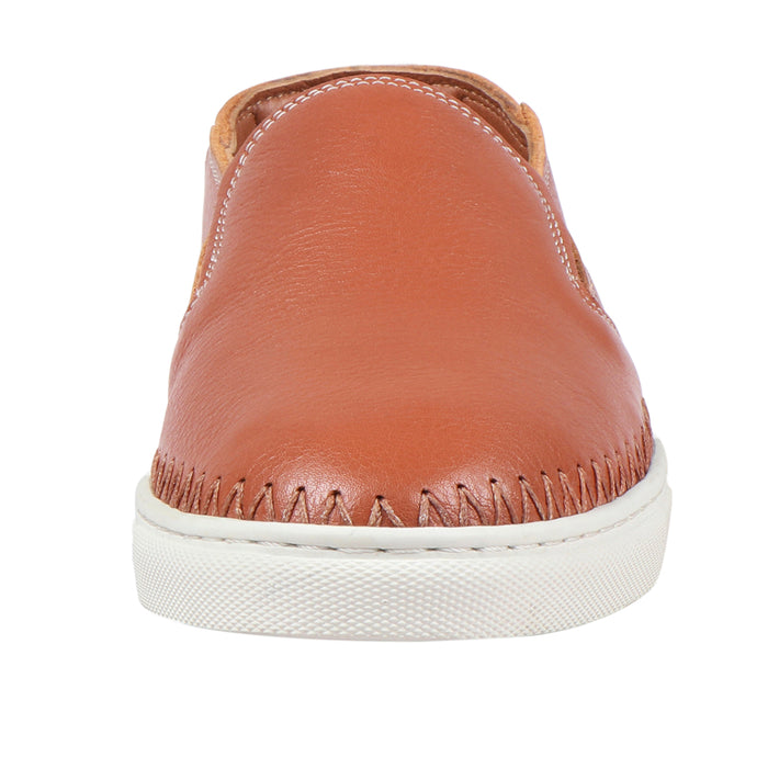 Vancouver Men's Tan Leather Slip On