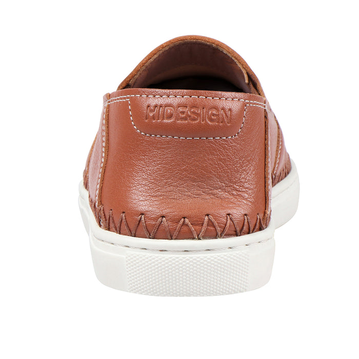 Vancouver Men's Tan Leather Slip On